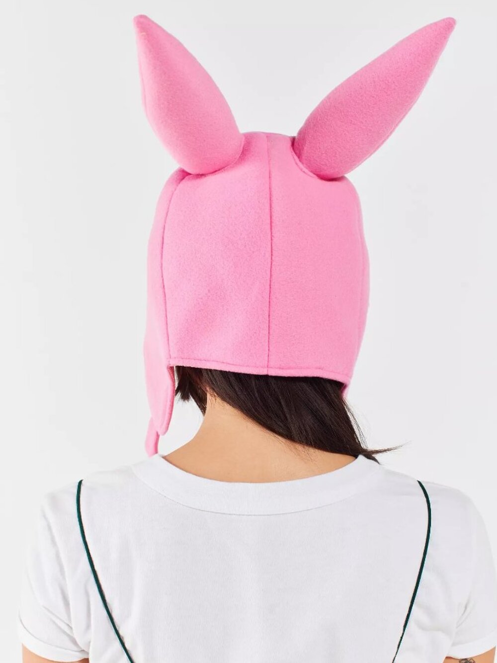Bob's Burgers Louise Bendable Ears Fleece Halloween Cosplay Beanie Hat Pink - Picture 3 of 8